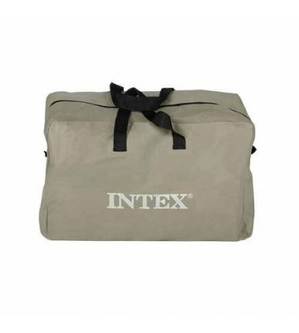 Intex Excursion 5 Person Inflatable Fishing Boat Set w/ Oars & Pump (Open Box)