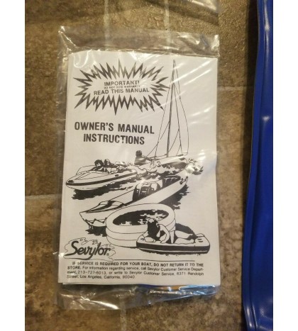 Sevylor 2 person inflatable boat kk54 & pump & oars max 360 lbs outdoors new