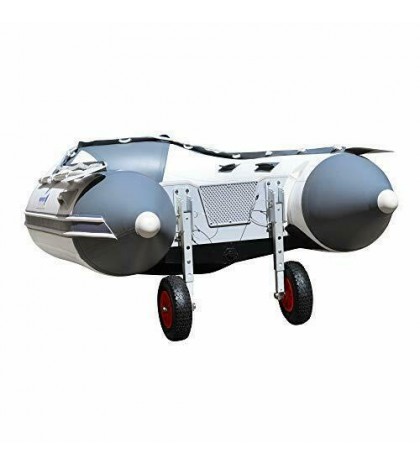Inflatable Boat Transom Launch Wheels - Fits Any transom Boat!