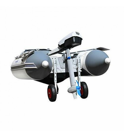 Inflatable Boat Transom Launch Wheels - Fits Any transom Boat!