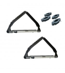 Lockrack Expandable Surf Ski Watercraft Locking Carrier Roof Rack with Adapters