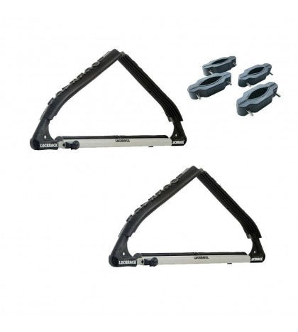 Lockrack Expandable Surf Ski Watercraft Locking Carrier Roof Rack with Adapters