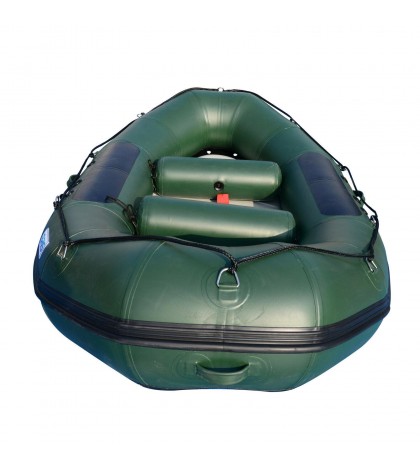 BRIS 9.8ft Inflatable White Water River Raft 2 Person Self Bailing Raft Dinghy