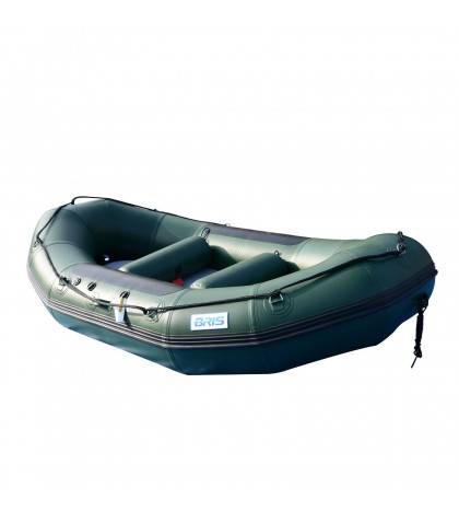 BRIS 9.8ft Inflatable White Water River Raft 2 Person Self Bailing Raft Dinghy