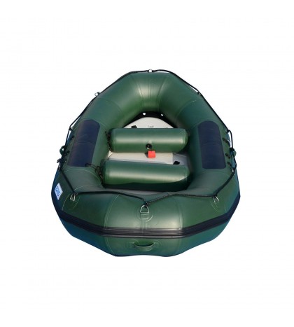 BRIS 9.8ft Inflatable White Water River Raft 2 Person Self Bailing Raft Dinghy