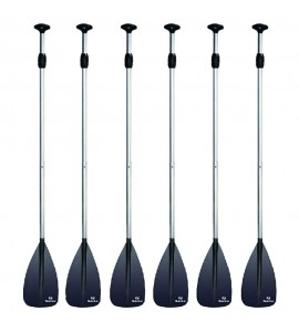 Swimline Solstice 35000 3-Piece Aluminum Adjustable Stand-Up Paddle SUP (6 Pack)