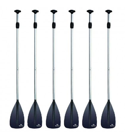 Swimline Solstice 35000 3-Piece Aluminum Adjustable Stand-Up Paddle SUP (6 Pack)