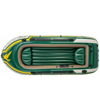 Intex 68351NP - Inflatable Boat Seahawk 4 With Oars 138 3/16x57 1/8x18 7/8in