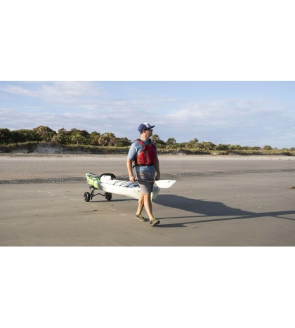 Perception Kayaks Large Kayak Cart with Foam Wheels - for use on sand/pavemen...