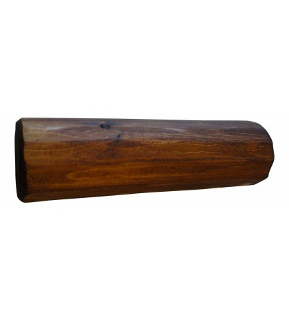 Log Kayak Rack 2-place Wall-mount Dark Oak