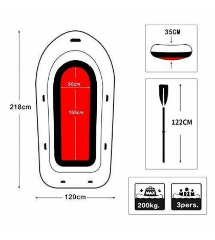 Yocalo Inflatable Boat Series,raft Inflatable Kayak, Fishing Boat Kayak,2,3,4 Pe