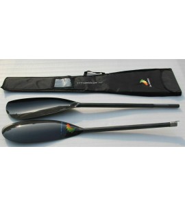ZJ SPORT Carbon Fiber Kayak Paddle In Epic Medium Wing Blade Paddle Oval shaft