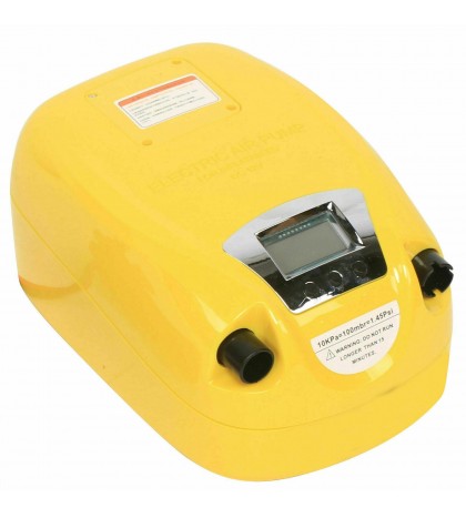 LCD Rubber inflatable boat high pressure electric air pump 80KPA 12V DC GP80D