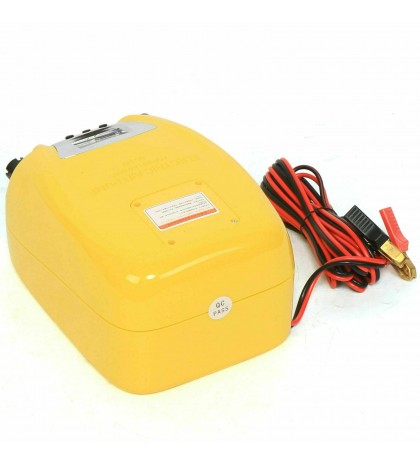 LCD Rubber inflatable boat high pressure electric air pump 80KPA 12V DC GP80D
