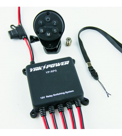 Yak Power YP-RP5WR Five Circuit Wireless Digital Switching System