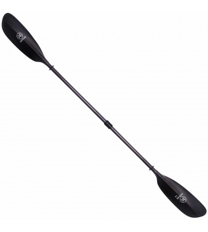 Werner Kalliste Hooked Adjustable Carbon Kayak Fishing Paddle