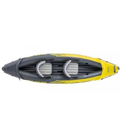 Intex Explorer K2 Kayak 2-Person Inflatable Set w/Oars+Air Pump IN HAND! 