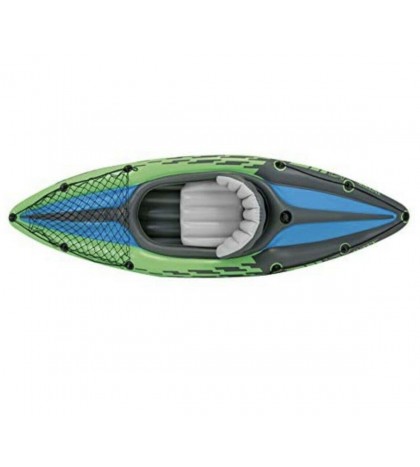 New Intex 68305 Intex Challenger K1 Kayak Canoe River Lake Boat Oars Inflatable