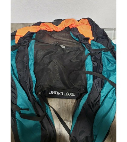 Trout Unlimited Fishing Boat Inflatable Raft With Storage New open box