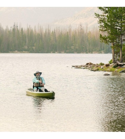 10 ft Fishing Kayak Paddle Included Lifetime Tamarack Angler Green Kayaks Pro