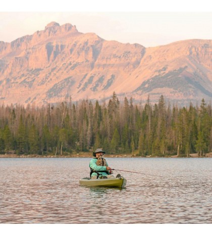 10 ft Fishing Kayak Paddle Included Lifetime Tamarack Angler Green Kayaks Pro