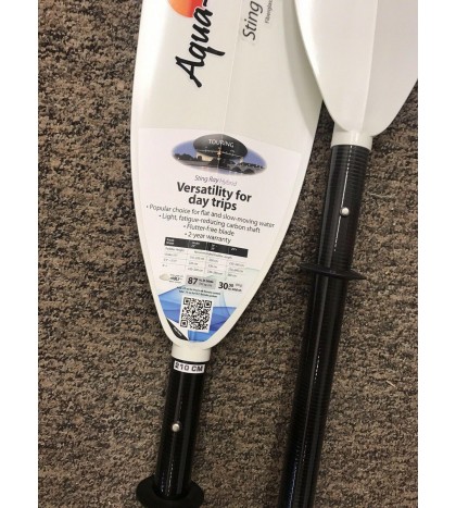 Aqua-Bound Sting Ray Hybrid Carbon Paddle Pack Raft Touring 220 NEW