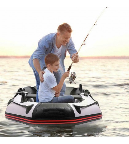 Inflatable Dinghy Boat 2 Person 10ft Fishing Tender Rafting High Quality Water