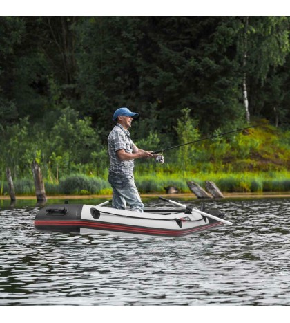 Inflatable Dinghy Boat 2 Person 10ft Fishing Tender Rafting High Quality Water