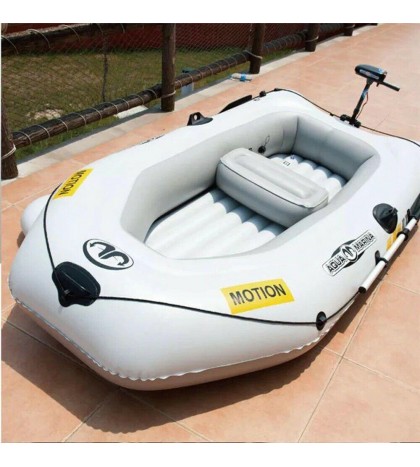 New Sports Kayak Inflatable Boat Thick PVC 9' Boat With Paddle and Motor Fishing