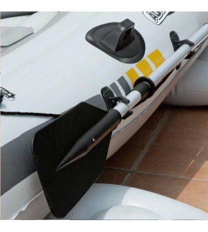 New Sports Kayak Inflatable Boat Thick PVC 9' Boat With Paddle and Motor Fishing