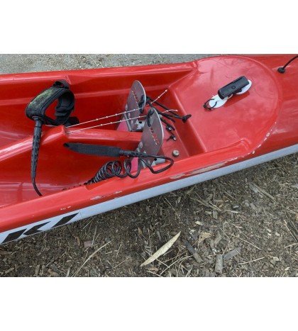 HUKI S1X ALL CARBON SURFSKI SURF SKI FAST KAYAK