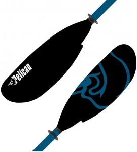 Vesta Kayak Paddle | Aluminum Shaft with Nylon Reinforced Blades | Lightweight,