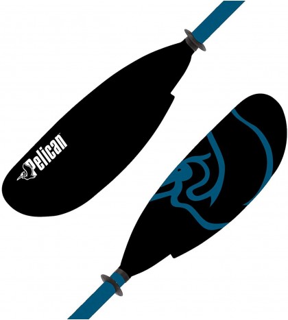 Vesta Kayak Paddle | Aluminum Shaft with Nylon Reinforced Blades | Lightweight,