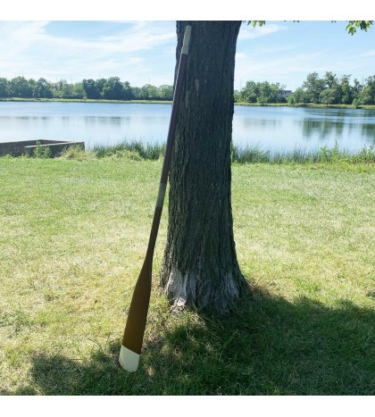 Handmade Wooden Oar Decorative Canoe Rowing Boat Paddle