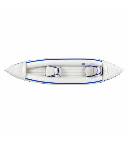 Sea Eagle 370 Pro Inflatable Kayak w/ NRS Adult Large Life Vest (2 Pack)