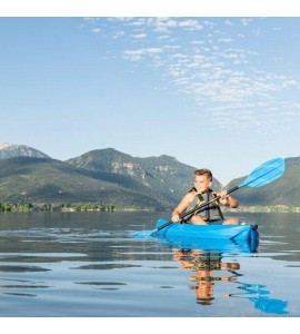 Kids Youth 6 ft Kayak with Paddle Single Outdoor Water Sports Canoe Boat Blue