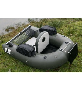 Inflatable 0.7mm PVC Floating Fishing Wader Belly Boat Raft W/ Motor Board NEW