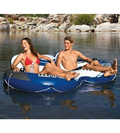 Intex 58837EP River Run II Sport Lounge, Inflatable Water Float, 951/2