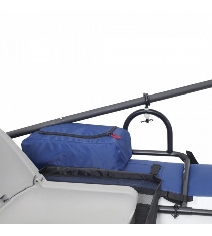 New Classic Accessories Roanoke 1-Person Fishing Pontoon Boat - Blue