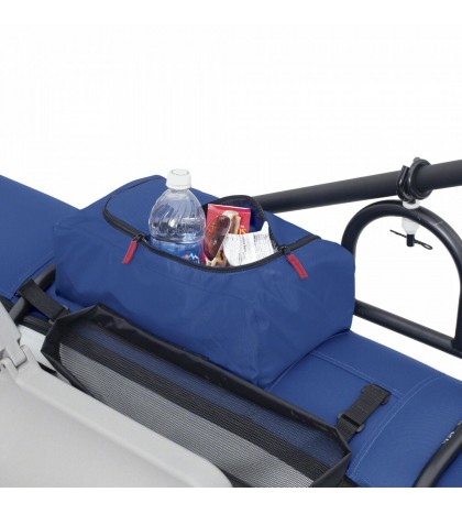 New Classic Accessories Roanoke 1-Person Fishing Pontoon Boat - Blue