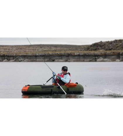 Sea Eagle Packfish 7 Pro Portable Inflatable Fishing Boat Raft