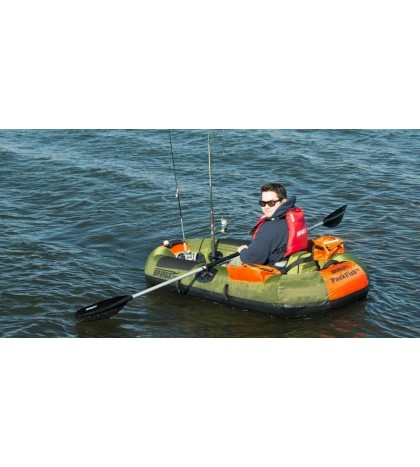 Sea Eagle Packfish 7 Pro Portable Inflatable Fishing Boat Raft