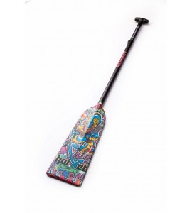 Graffiti Dragon Hornet STING G8 Dragon Boat Paddle IDBF Approved in Fixed or Adj