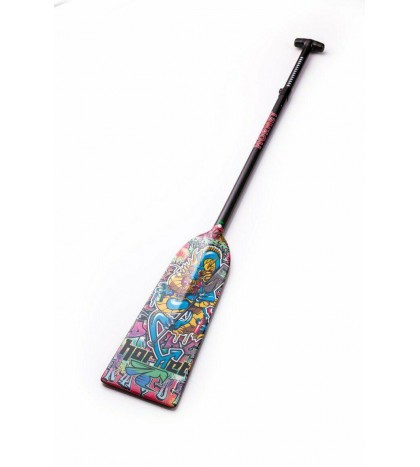 Graffiti Dragon Hornet STING G8 Dragon Boat Paddle IDBF Approved in Fixed or Adj
