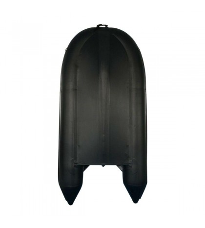 3 4 Person Inflatable Fishing Boat Rafting Black Blow Up Boat Oars Set Storage