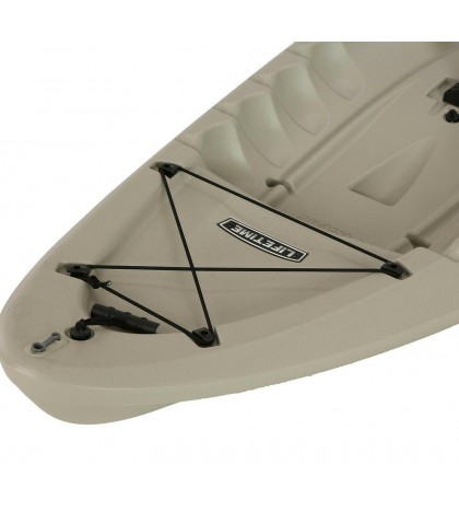8' Fishing Kayak Hydros Angler 8' Flat Bottom Sit On Top 225 lb Capacity