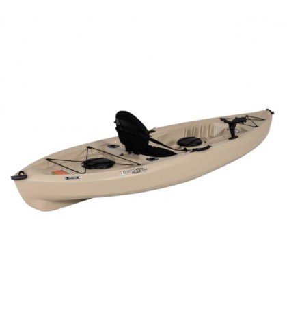 Fishing Kayak w/Paddle 10 Ft Lifetime Tamarack Angler 100, Made in USA