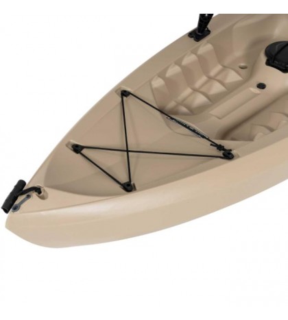 Fishing Kayak w/Paddle 10 Ft Lifetime Tamarack Angler 100, Made in USA