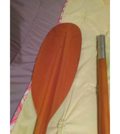 Old Vintage Sawyer Rogue River Parkway Talent Oregon Label Kayak Paddle Boat Oar