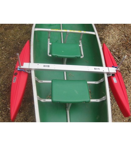 Canoe Stabilizer.  Helps Prevent Tipping.  Streamlined.  Clamps on. Kayaks too!